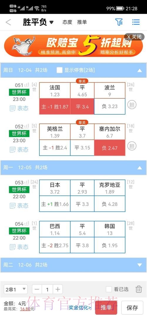 世界杯盘口平台：全球热门赛事精选